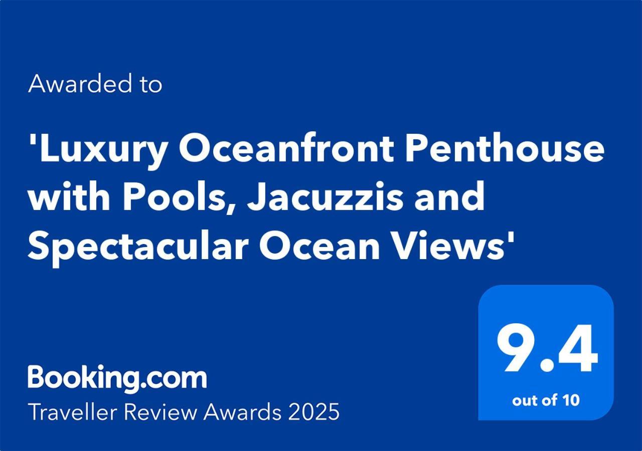 'Luxury Oceanfront Penthouse With Pools, Jacuzzis And Spectacular Ocean Views' Apartman Rosarito Kültér fotó